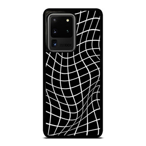 AESTHETIC WAVY GRID PATTERN Samsung Galaxy S20 Ultra Case Cover