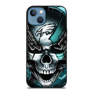 PHILADELPHIA EAGLES SKULL LOGO iPhone 13 Case Cover PHILADELPHIA EAGLES SKULL LOGO iPhone 13 Case Cover