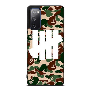 UNDEFEATED BAPE CAMO Samsung Galaxy S20 FE Case Cover