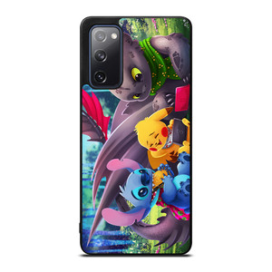 TOOTHLESS STITCH PIKACHU Samsung Galaxy S20 FE Case Cover