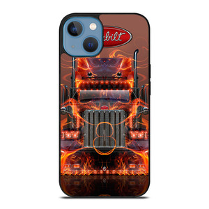 PETERBILT TRUCK FIRE LOGO iPhone 13 Case Cover