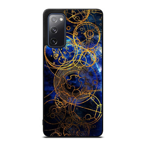 TIME LORD WRITING GOLD BLUE Samsung Galaxy S20 FE Case Cover TIME LORD WRITING GOLD BLUE Samsung Galaxy S20 FE Case Cover