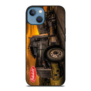 PETERBILT TRUCK BLACK iPhone 13 Case Cover PETERBILT TRUCK BLACK iPhone 13 Case Cover