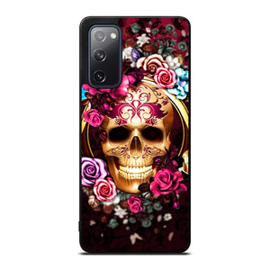 SUGAR SKULL FLOWER 2 Samsung Galaxy S20 FE Case Cover SUGAR SKULL FLOWER 2 Samsung Galaxy S20 FE Case Cover