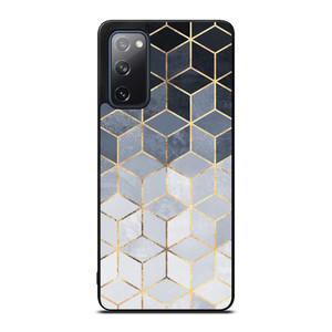 SOFT BLUE GRADIENT CUBES Samsung Galaxy S20 FE Case Cover