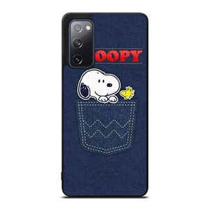 SNOOPY IN POCKET CARTOON Samsung Galaxy S20 FE Case Cover