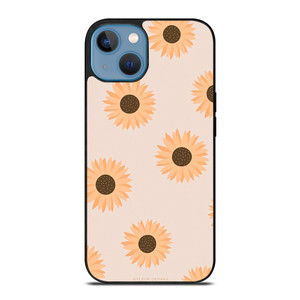 PASTEL SUNFLOWER PATTERN iPhone 13 Case Cover PASTEL SUNFLOWER PATTERN iPhone 13 Case Cover
