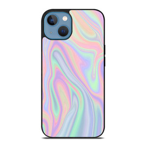 PASTEL COLOR ABSTRACT LIQUID iPhone 13 Case Cover