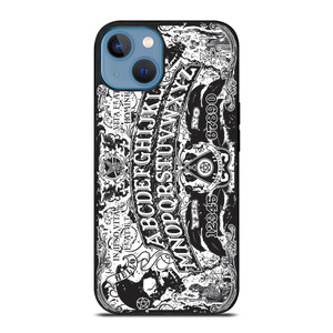 OUIJA BOARD BLACK AND WHITE iPhone 13 Case Cover OUIJA BOARD BLACK AND WHITE iPhone 13 Case Cover