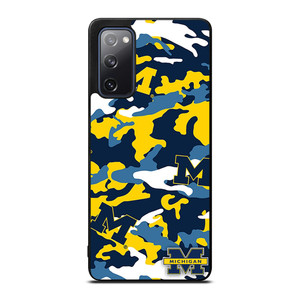 MICHIGAN WOLVERINES FOOTBALL CAMO Samsung Galaxy S20 FE Case Cover MICHIGAN WOLVERINES FOOTBALL CAMO Samsung Galaxy S20 FE Case Cover