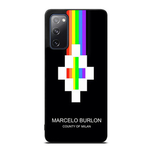 MARCELO BURLON MILAN RAINBOW LOGO Samsung Galaxy S20 FE Case Cover