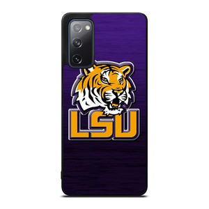 LSU TIGERS WOODEN LOGO Samsung Galaxy S20 FE Case Cover