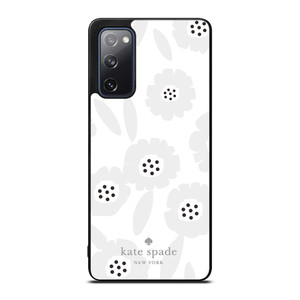 KATE SPADE GREY FLOWER Samsung Galaxy S20 FE Case Cover