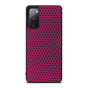 HEXAGONAL BLACK PURPLE PATTERN Samsung Galaxy S20 FE Case Cover