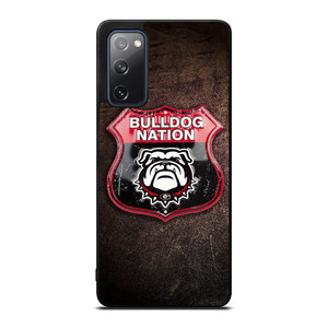 GEORGIA BULLDOGS RUSTY BADGE Samsung Galaxy S20 FE Case Cover