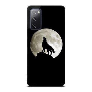 FULL MOON WOLF SILHOUETTE Samsung Galaxy S20 FE Case Cover FULL MOON WOLF SILHOUETTE Samsung Galaxy S20 FE Case Cover
