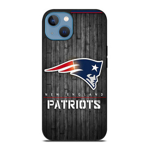 NEW ENGLAND PATRIOTS WOODEN LOGO iPhone 13 Case Cover