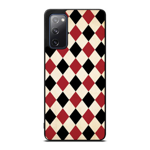 DIAMOND RED BACK PATTERN Samsung Galaxy S20 FE Case Cover