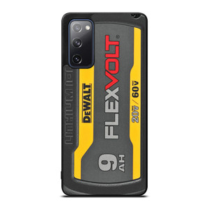 DEWALT 9 AH FLEX VOLT Samsung Galaxy S20 FE Case Cover DEWALT 9 AH FLEX VOLT Samsung Galaxy S20 FE Case Cover