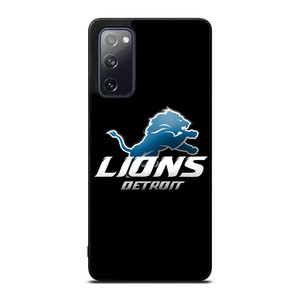 DETROIT LIONS BLACK Samsung Galaxy S20 FE Case Cover