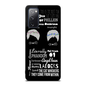 DAN AND PHIL QOTE Samsung Galaxy S20 FE Case Cover DAN AND PHIL QOTE Samsung Galaxy S20 FE Case Cover