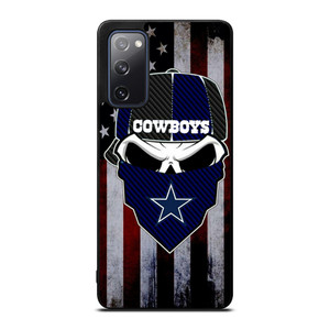 DALLAS COWBOYS SKULL USA FLAG Samsung Galaxy S20 FE Case Cover