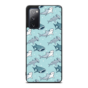 CUTE SHARK PATTERN Samsung Galaxy S20 FE Case Cover CUTE SHARK PATTERN Samsung Galaxy S20 FE Case Cover