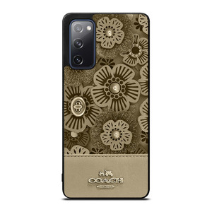 COACH NEW YORK TEA ROSE Samsung Galaxy S20 FE Case Cover COACH NEW YORK TEA ROSE Samsung Galaxy S20 FE Case Cover
