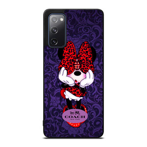 COACH MINNIE MOUSE PURPLE Samsung Galaxy S20 FE Case Cover COACH MINNIE MOUSE PURPLE Samsung Galaxy S20 FE Case Cover