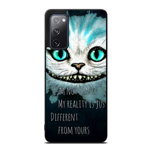 CHESHIRE CAT QUOTE Samsung Galaxy S20 FE Case Cover