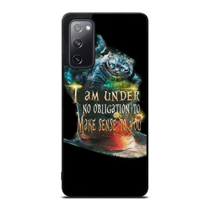 CHESHIRE CAT QUOTE ALICE IN WONDERLAND Samsung Galaxy S20 FE Case Cover CHESHIRE CAT QUOTE ALICE IN WONDERLAND Samsung Galaxy S20 FE Case Cover
