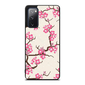 CHERRY BLOSSOM FLOWERS PATTERN Samsung Galaxy S20 FE Case Cover CHERRY BLOSSOM FLOWERS PATTERN Samsung Galaxy S20 FE Case Cover