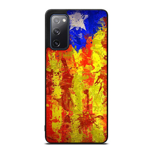 CATALONIA FLAG BRUSHES Samsung Galaxy S20 FE Case Cover CATALONIA FLAG BRUSHES Samsung Galaxy S20 FE Case Cover
