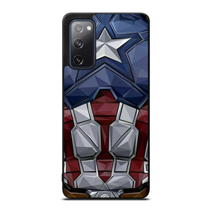 CAPTAIN AMERICA SUIT ARMOR AVENGERS Samsung Galaxy S20 FE Case Cover