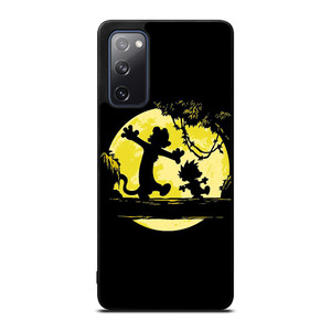 CALVIN AND HOBBES BLACK CARTOON Samsung Galaxy S20 FE Case Cover CALVIN AND HOBBES BLACK CARTOON Samsung Galaxy S20 FE Case Cover