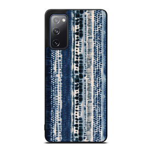 BLUE STRETCHED CHIFFON FABRIC Samsung Galaxy S20 FE Case Cover