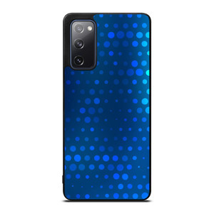 BLUE GRADIENT HALFTONE PATTERN Samsung Galaxy S20 FE Case Cover