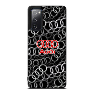 AUDI RING LOGO PATTERN Samsung Galaxy S20 FE Case Cover AUDI RING LOGO PATTERN Samsung Galaxy S20 FE Case Cover