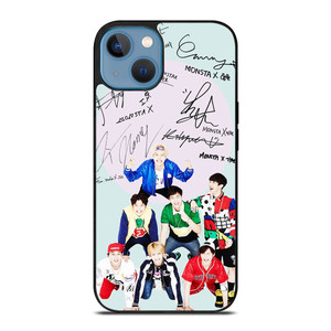MONSTA X K POP SIGNATURE iPhone 13 Case Cover