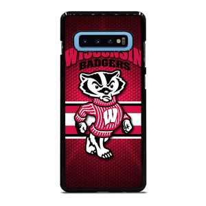 WISCONSIN BADGER FOOTBALL LOGO 2 Samsung Galaxy S10 Plus Case Cover