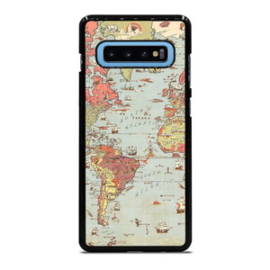 VINTAGE MAP Samsung Galaxy S10 Plus Case Cover