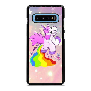 UNICORN POOPING RAINBOW Samsung Galaxy S10 Plus Case Cover