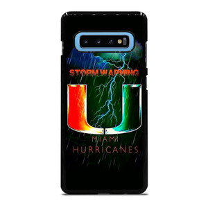 UM MIAMI HURRICANES NFL Samsung Galaxy S10 Plus Case Cover