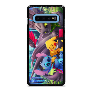 TOOTHLESS STITCH PIKACHU Samsung Galaxy S10 Plus Case Cover TOOTHLESS STITCH PIKACHU Samsung Galaxy S10 Plus Case Cover