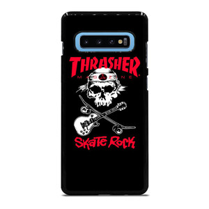 THRASHER SKATEBOARD MAGAZINE SKULL Samsung Galaxy S10 Plus Case Cover