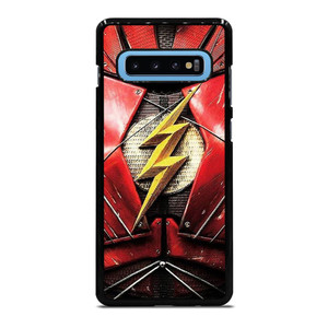 THE FLASH SUIT ARMOR LOGO Samsung Galaxy S10 Plus Case Cover THE FLASH SUIT ARMOR LOGO Samsung Galaxy S10 Plus Case Cover