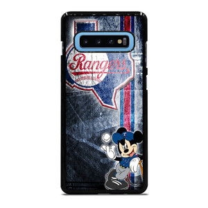 TEXAS RANGERS MICKEY MOUSE BASEBALL CLUB Samsung Galaxy S10 Plus Case Cover