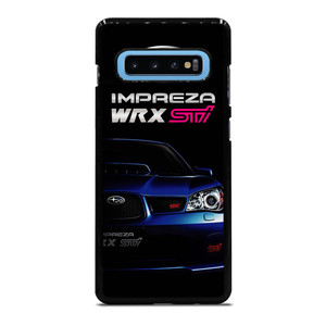 SUBARU IMPREZA WRX STI BLUE CAR Samsung Galaxy S10 Plus Case Cover SUBARU IMPREZA WRX STI BLUE CAR Samsung Galaxy S10 Plus Case Cover
