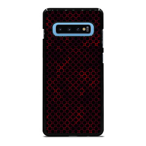 STYLISH HEXAGONAL RED PATTERN Samsung Galaxy S10 Plus Case Cover