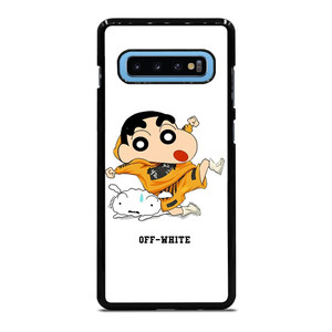 SHIN CHAN X OFF WHITE Samsung Galaxy S10 Plus Case Cover SHIN CHAN X OFF WHITE Samsung Galaxy S10 Plus Case Cover